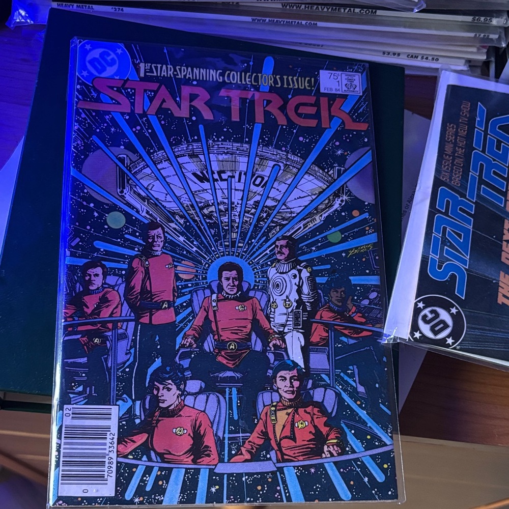 Star Trek DC Comic Book. Issue number ONE! First Star Trek DC comic! Rare! Mint!